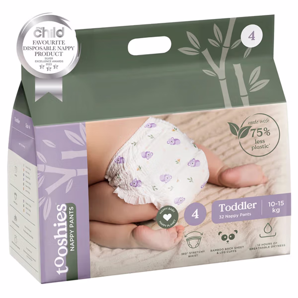 tooshies disposable nappy pants